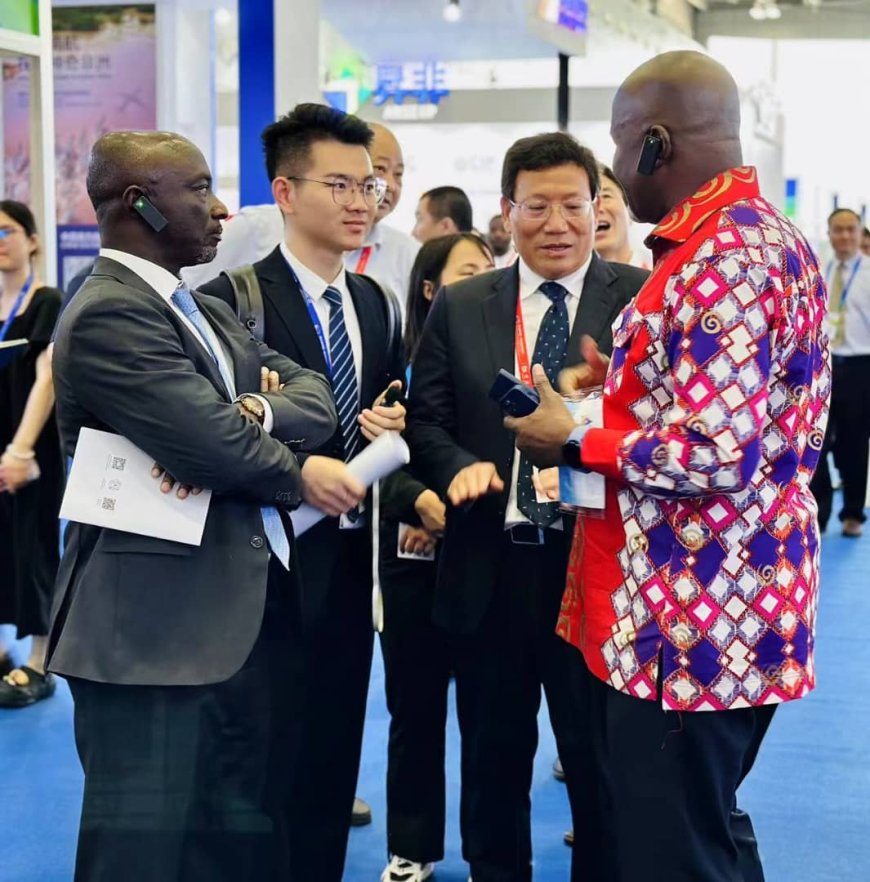 DR WINFRED HAMMOND SPEAKS AT THE THIRD CHINA - AFRICA ECONOMIC AND TRADE EXPO.