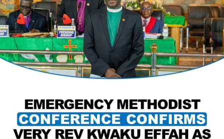 THE VERY REV KWAKU EFFAH HAS BEEN CONFIRMED BISHOP - ELECT FOR SUNYANI DIOCESE.