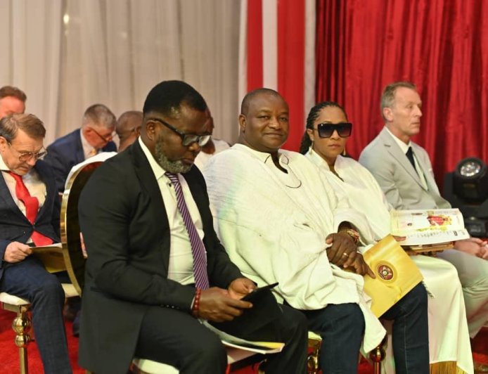 DR HASSAN AYARIGA, UN CHIEFS, NETHERLAND INVESTORS HONOUR OLU OF WARRI'S CORONATION ANNIVERSARY.