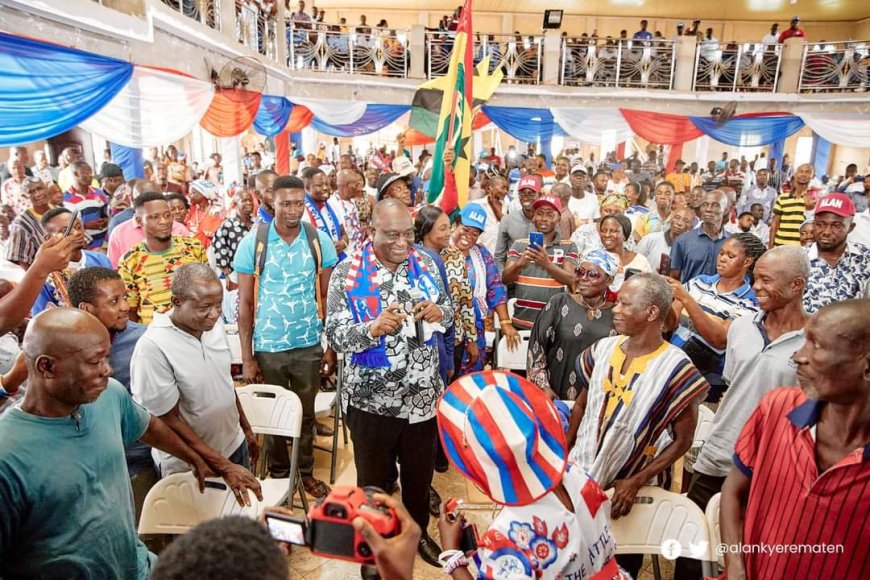 GHANAIANS IN THE UK DECLARE SUPPORT FOR ALAN KYEREMATEN TO BECOME THE NEXT PRESIDENT OF GHANA