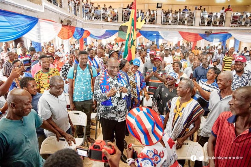 GHANAIANS IN THE UK DECLARE SUPPORT FOR ALAN KYEREMATEN TO BECOME THE NEXT PRESIDENT OF GHANA