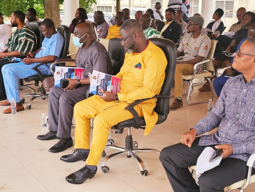 USE YOUR EXPERTISE TO DEVELOP MORE INNOVATIVE, CREATIVE IDEAS FOR NATION BUILDING -- ING. PETER ANTWI BOSIAKO CHARGES TUTAG.