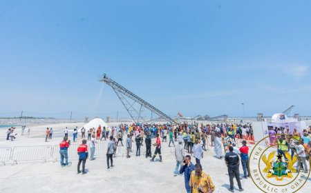 650,000 MT PER ANNUM CAPACITY ELECTROCHEM SALT MINE COMMISSIONED IN GHANA