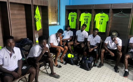 CHARLES ASIEDU, NDC PARLIAMENTARY CANDIDATE FOR TANO SOUTH RALLIES SUPPORT FOR BECHEM UNITED FC