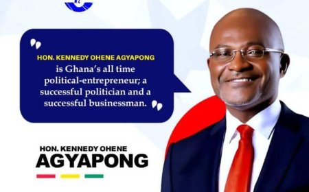 KEN AGYAPONG FOR NPP FLAG BEARER POSITION : PATRIOTISM, HONESTY, DISCIPLINE, WELL DEFINED