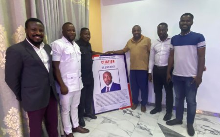 GROUP HONOURS JOHN BOADU FOR HIS CONTRIBUTION TO THE DEVELOPMENT OF NPP