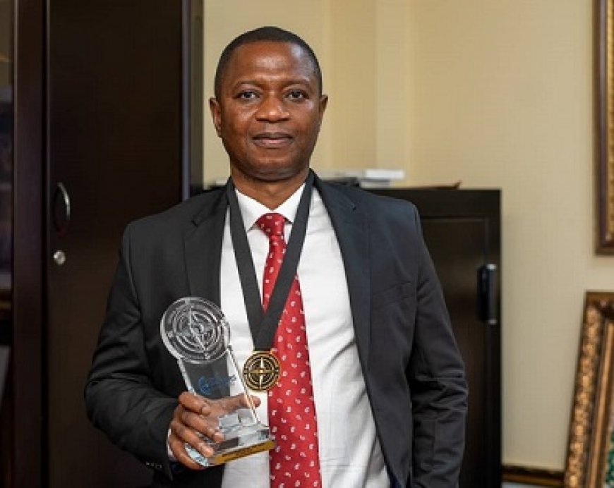 GHANA LINK'S DR NICK ABEAM DANSO ADJEI ADJUDGED ENTREPRENEUR OF THE YEAR AT GHANA CEO AWARDS