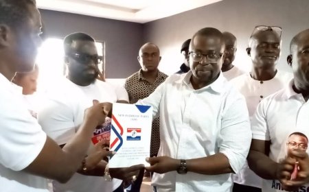 Afrancho Concerned Citizens pick forms for Dr Fred Kyei Asamoah to contest Offinso North seat