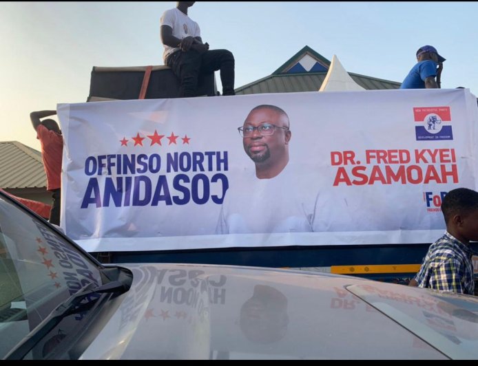 Dr Fred Kyei Asamoah files nomination form to contest Offinso North NPP Parliamentary Primaries