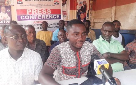 Sack Our DCE ! NPP Members In Ahafo Ano South - East Petition President Akufo - Addo