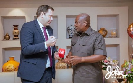 H E John Mahama writes On International Cooperation Engagement With Social Democratic Party Of Germany