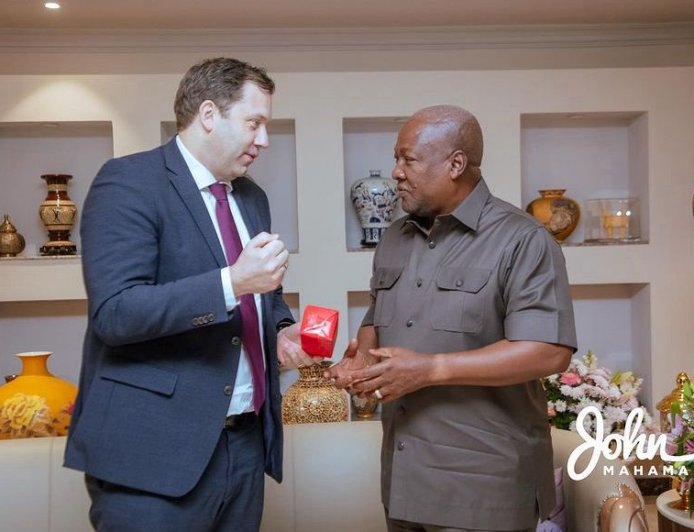 H E John Mahama writes On International Cooperation Engagement With Social Democratic Party Of Germany