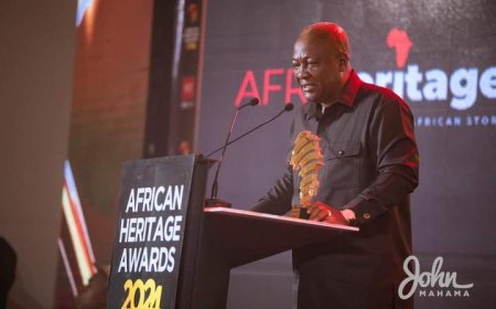 John Mahama Writes : African Advancement Award for Exemplary Leadership inspires me to strive to be a better leader.