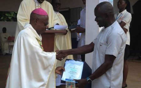 Our Lady of Victory Grotto, Tepa -Manfo Launches Ten - Year Development Plan