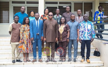 GNACOPS, UEW Sign Strategic Partnership Agreement To Strengthen Private Education In Ghana