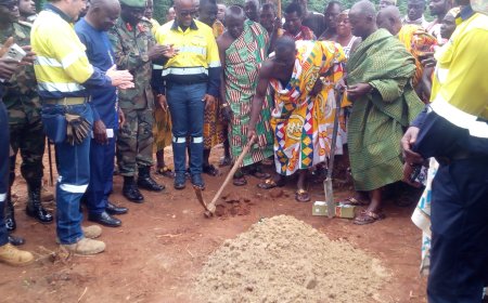 Enhancing Robust Security : Newmont Gold Funds The Construction Of Three Military Forward Operating Bases In Ahafo