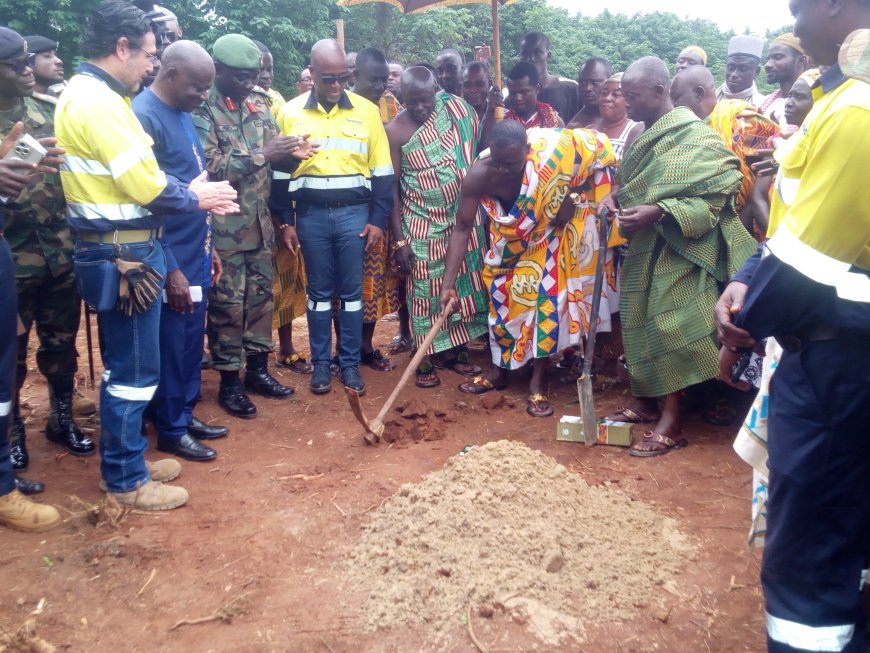 Enhancing Robust Security : Newmont Gold Funds The Construction Of Three Military Forward Operating Bases In Ahafo