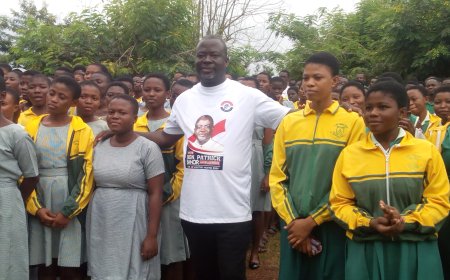 Lawmaker Patrick Banor Donates Assorted Food Items To Kenyasi Prisons Camp, SHSs In Asutifi North Constituency