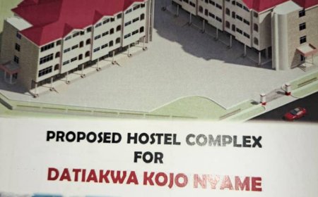 Article : Datiakwa Kojo Nyame Writes On The Kintampo Student Hostel Development Project