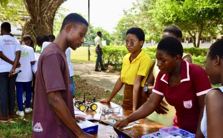 Innovation : Two Ghanaian Students Develop Smart Lighting System Sensor using LDR, RGB LED
