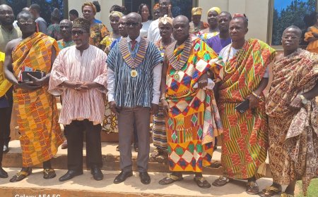 Ahafo Kenyasi Circuit Methodist Church incorporates cultural elements in service, traditional Sunday