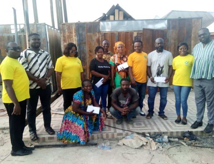 Sefwiman Rural Bank Supports Bibiani Fire Victims, Advocates Stronger Business Recovery and Disaster Preparedness