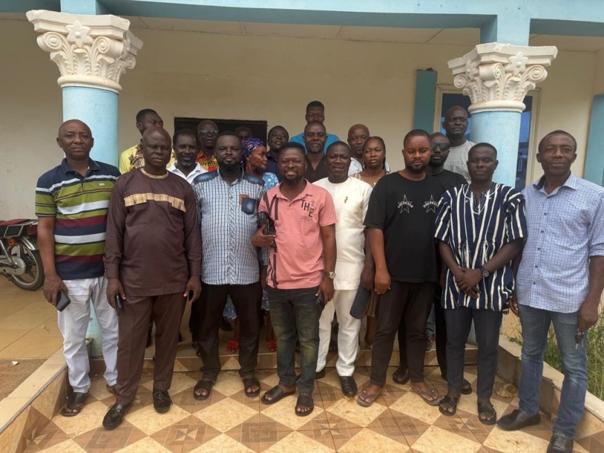 NPP’s Reorganization: Robert Justice Oppong Empowers Tano South Communication Team Members